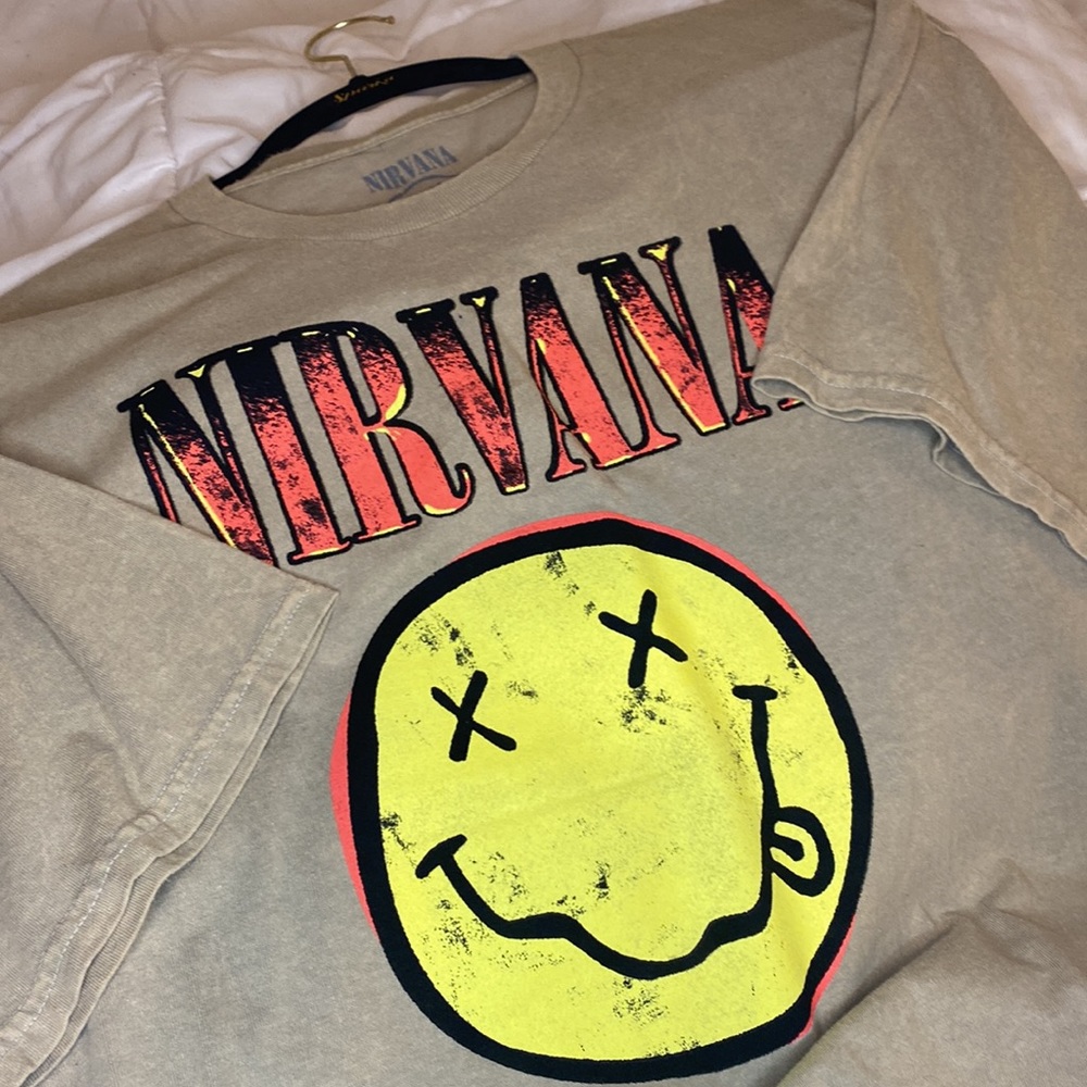 Mens Nirvana Graphic Tee size XL